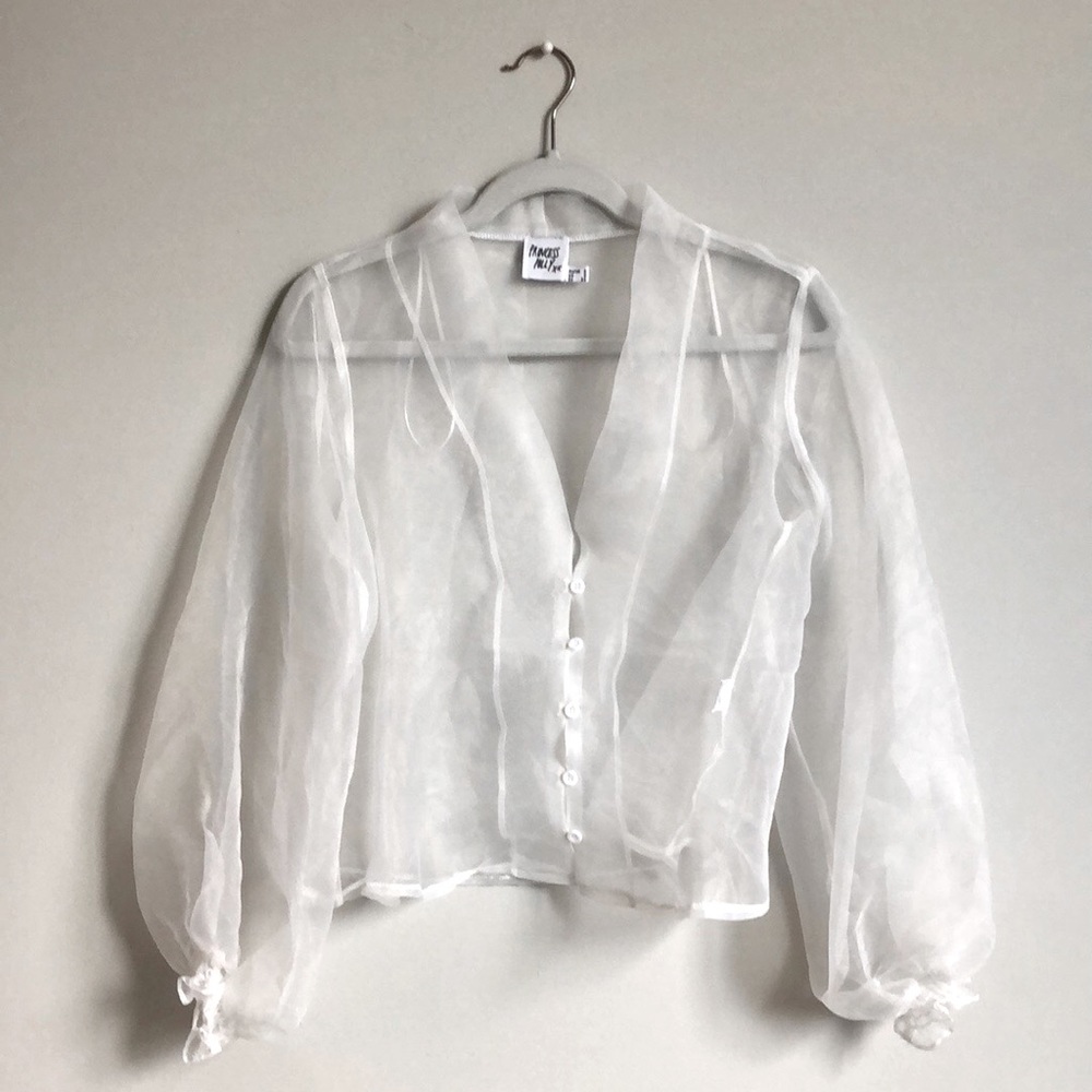 Princess Polly Sheer Blouse